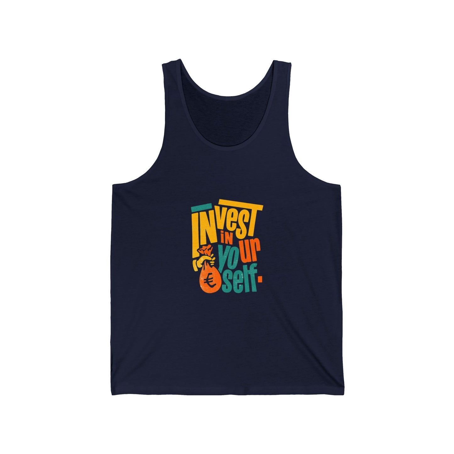 Invest in Yourself Unisex Jersey Tank