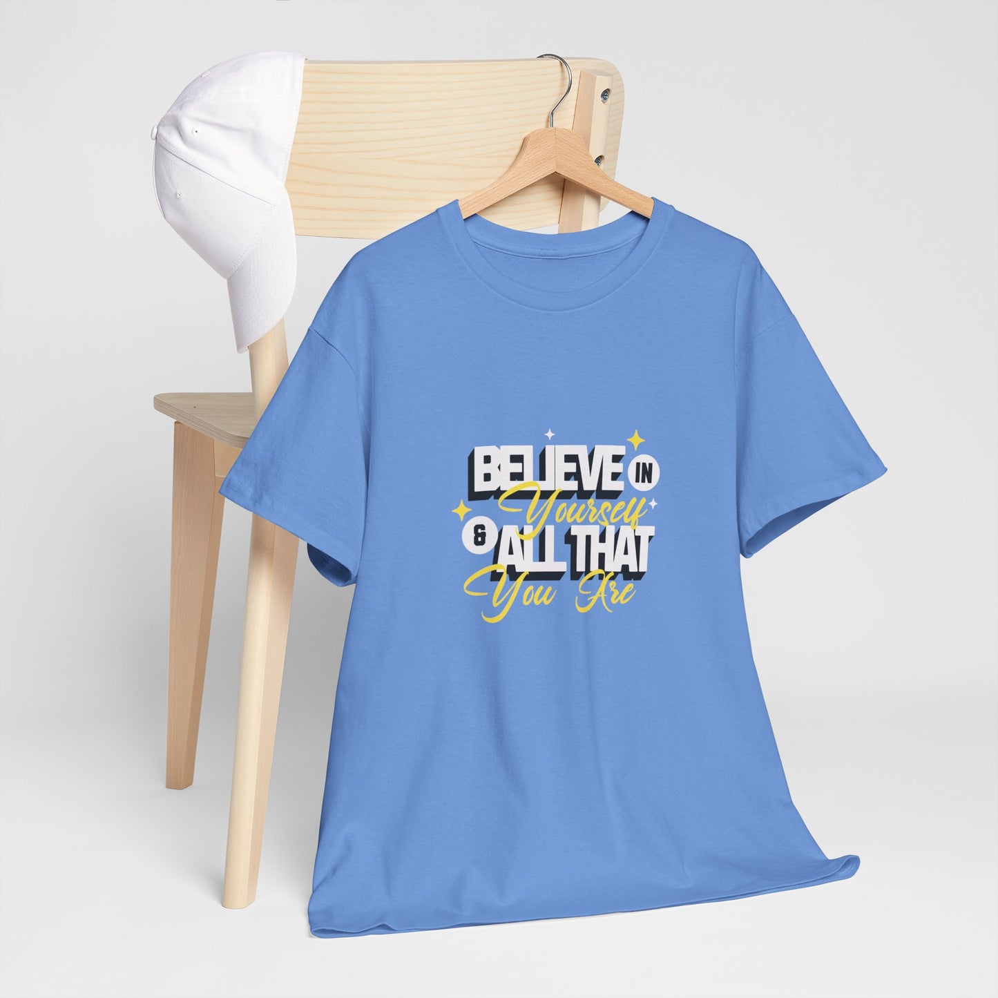 "Believe in Yourself" Unisex Heavy Cotton Tee