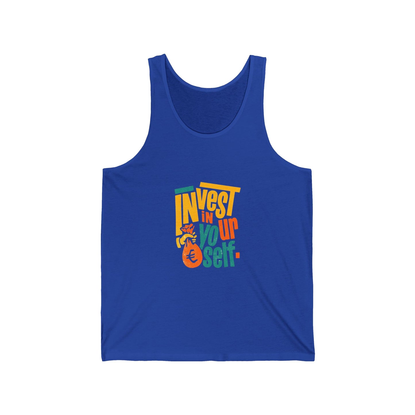 Invest in Yourself Unisex Jersey Tank