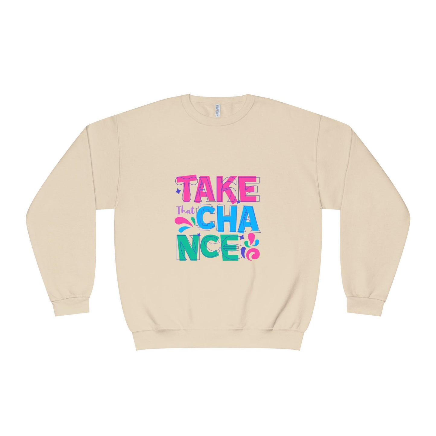 Take a Chance Design Unisex Crewneck Sweatshirt