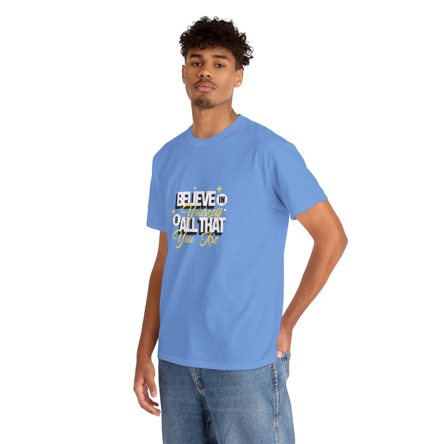 "Believe in Yourself" Unisex Heavy Cotton Tee