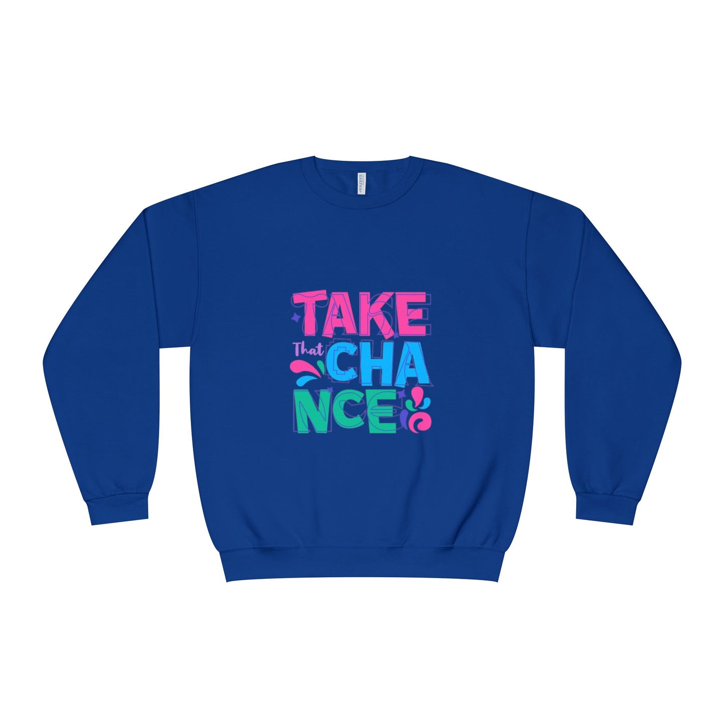 Take a Chance Design Unisex Crewneck Sweatshirt
