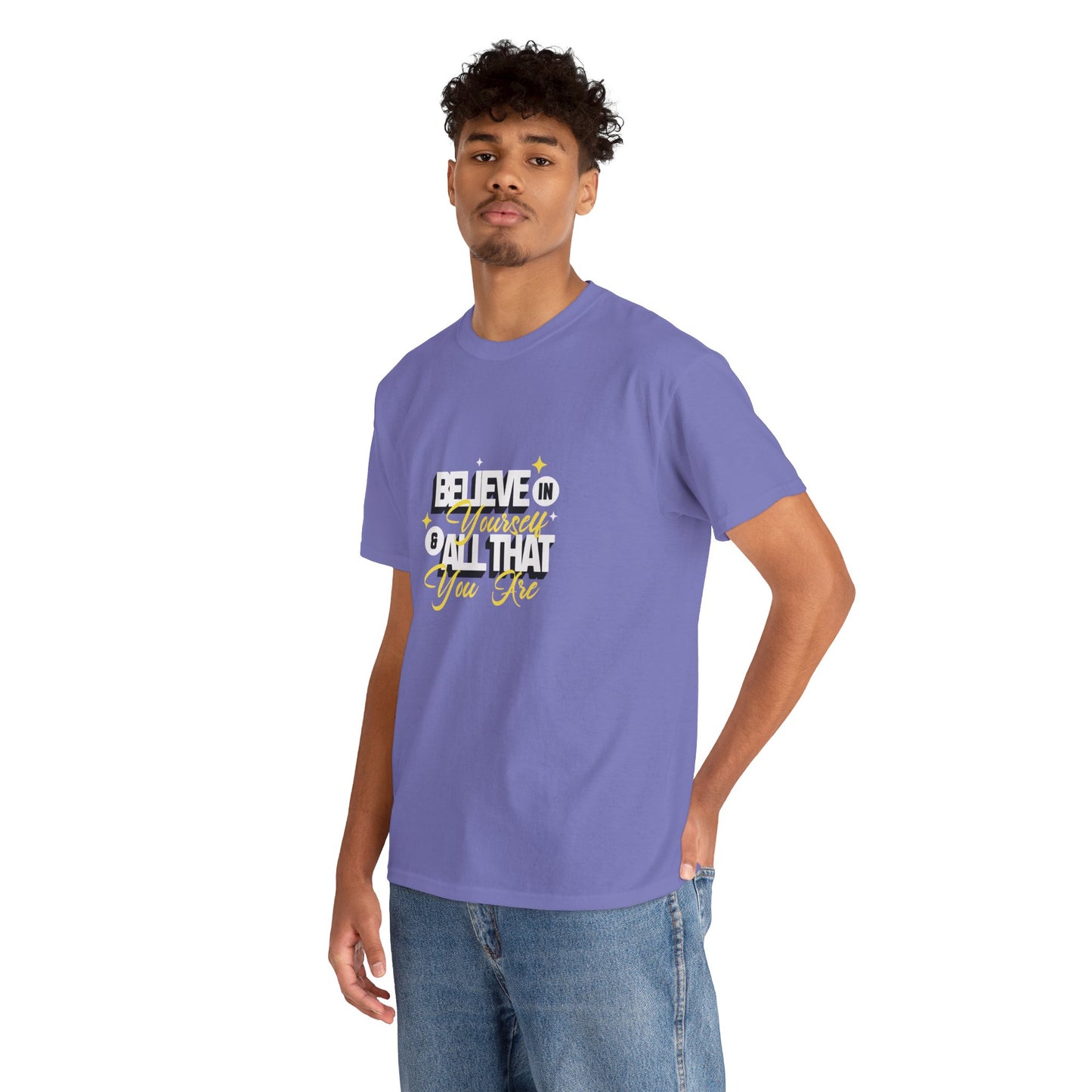 "Believe in Yourself" Unisex Heavy Cotton Tee