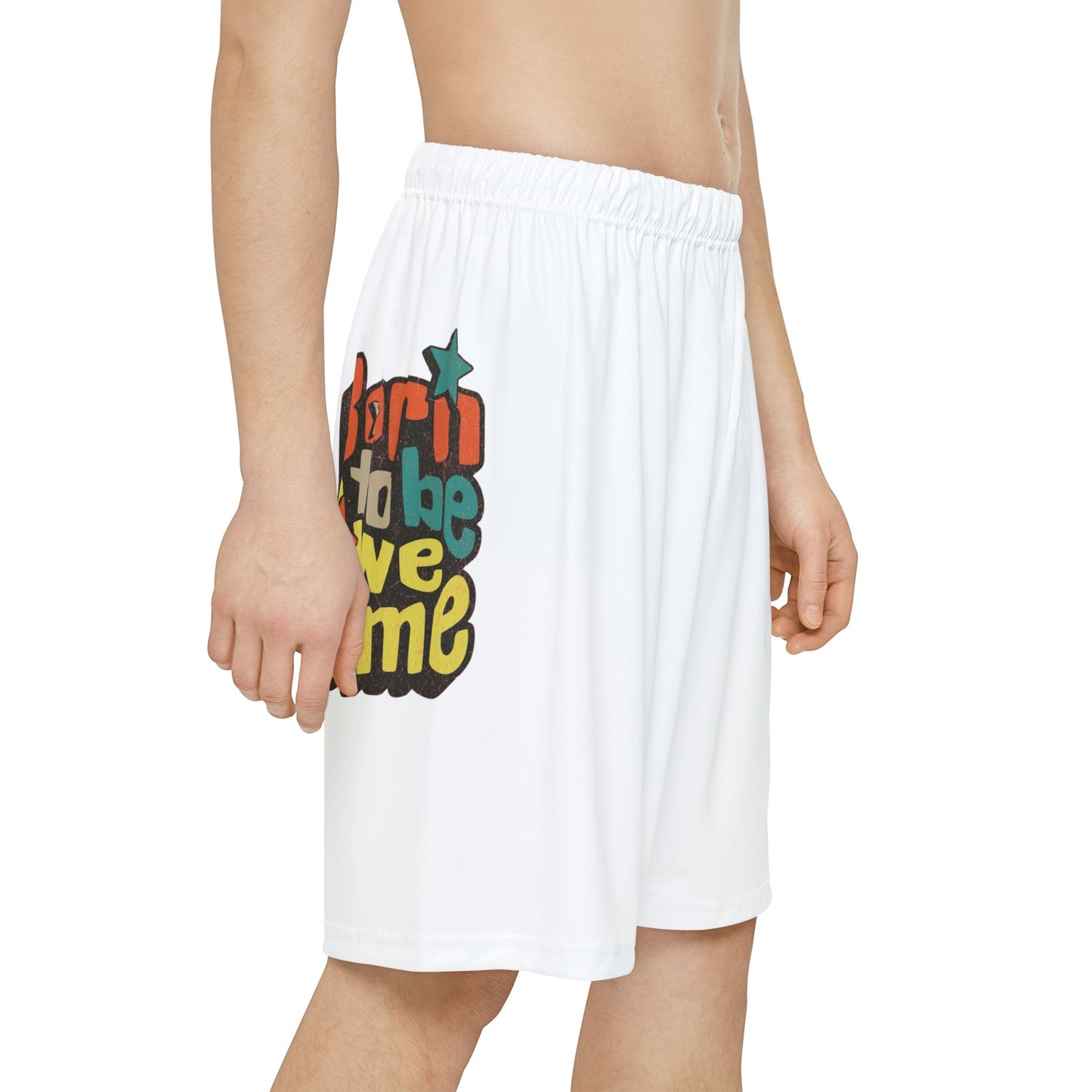 Born To Be Awesome Men’s Sports Shorts