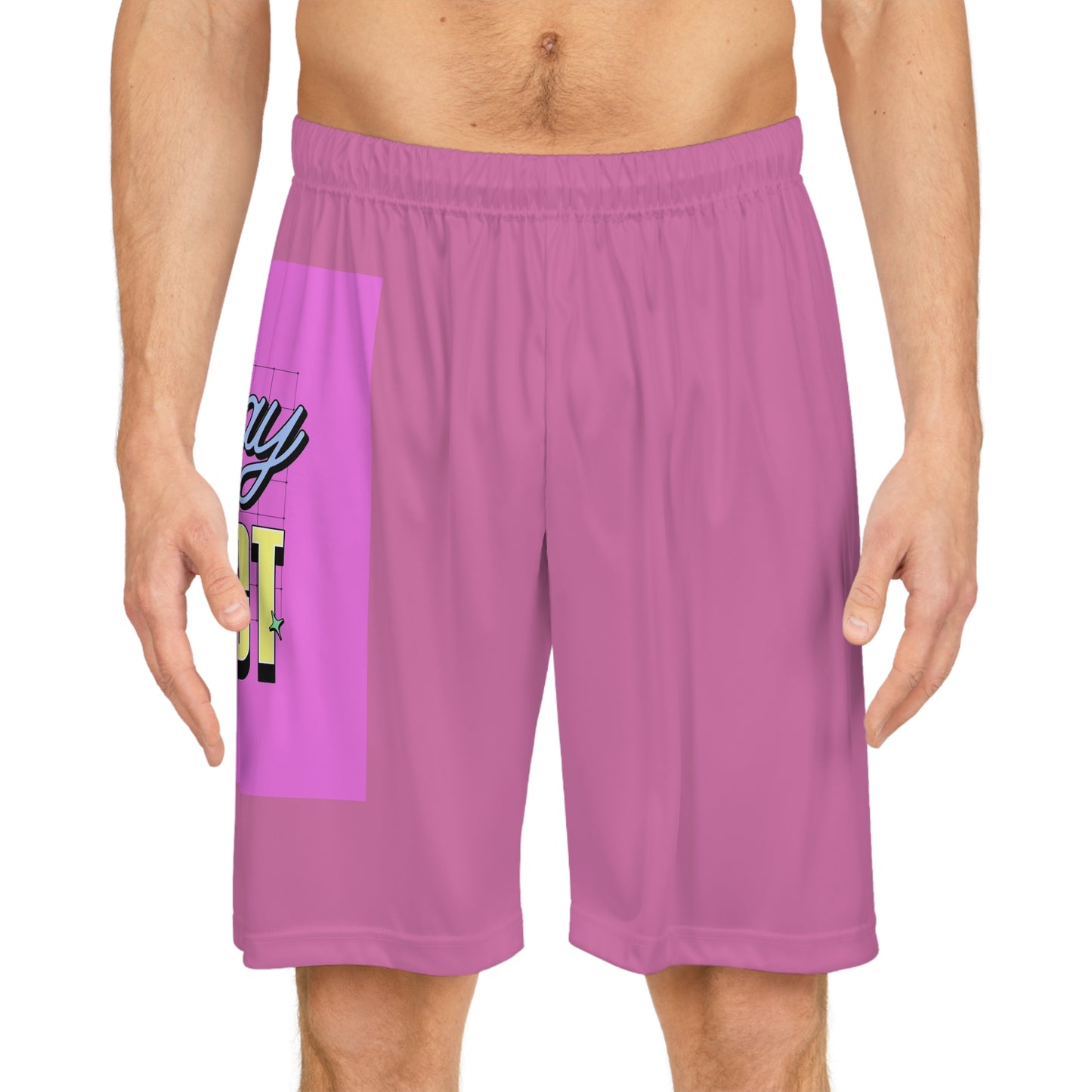 "OK, Not to be perfect" Trendy Basketball shorts - Bold Theory