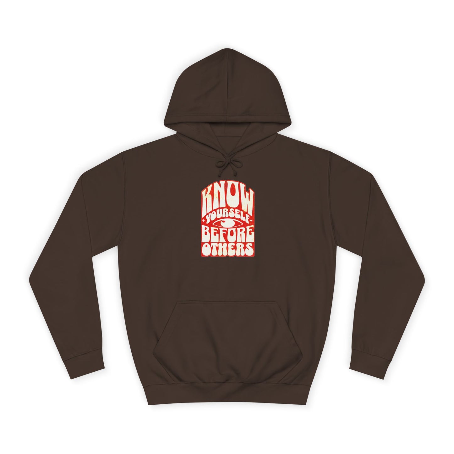 Know Yourself Unisex College Hoodie
