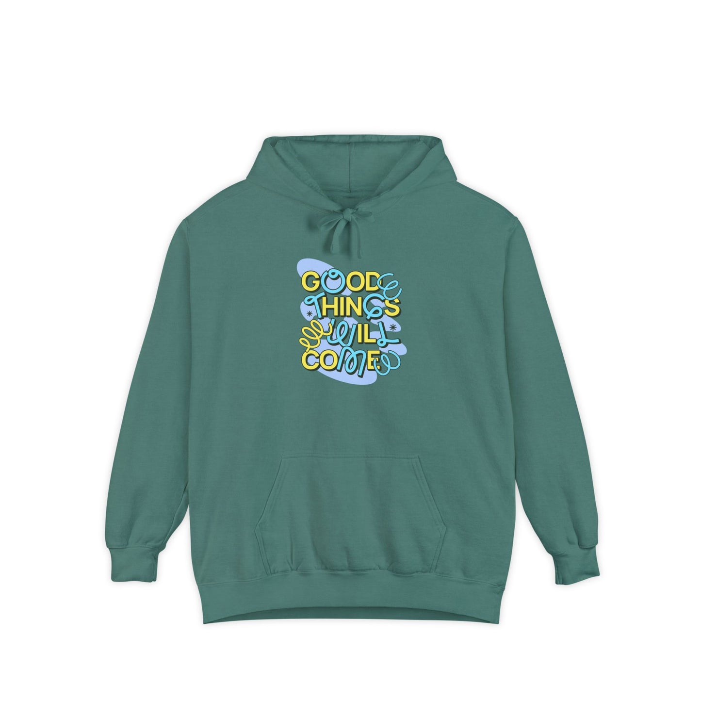 Good Things Unisex Garment-Dyed Hoodie