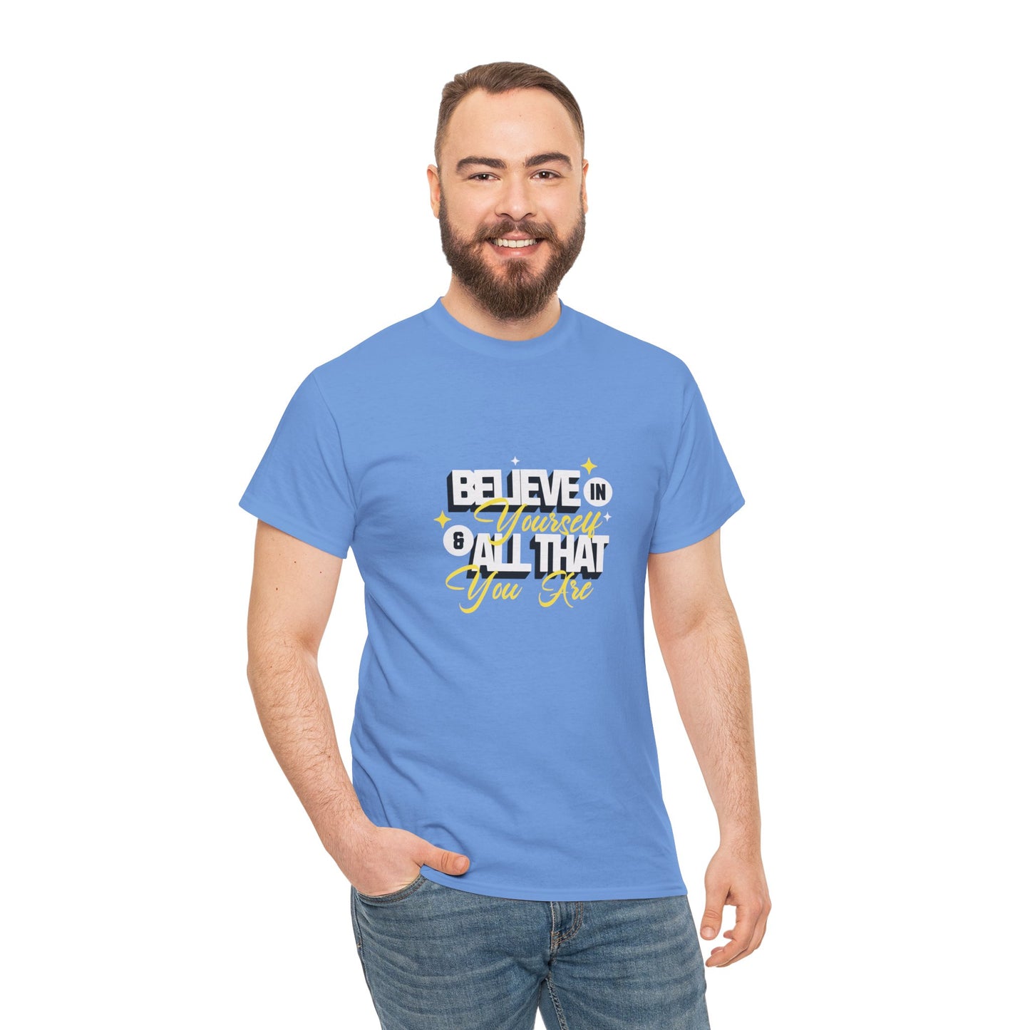 "Believe in Yourself" Unisex Heavy Cotton Tee