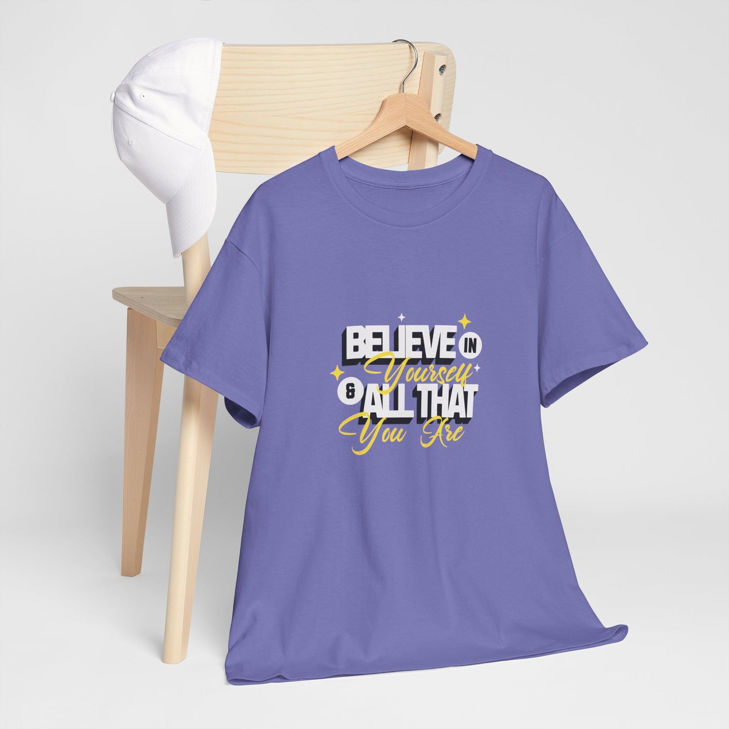 "Believe in Yourself" Unisex Heavy Cotton Tee
