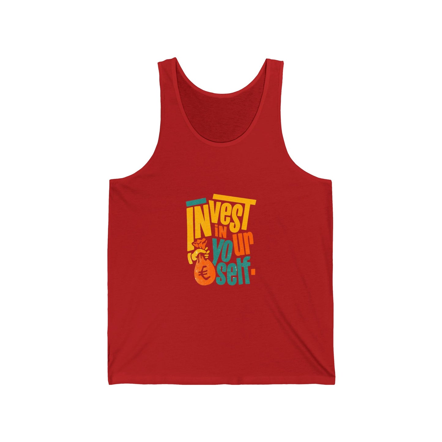 Invest in Yourself Unisex Jersey Tank