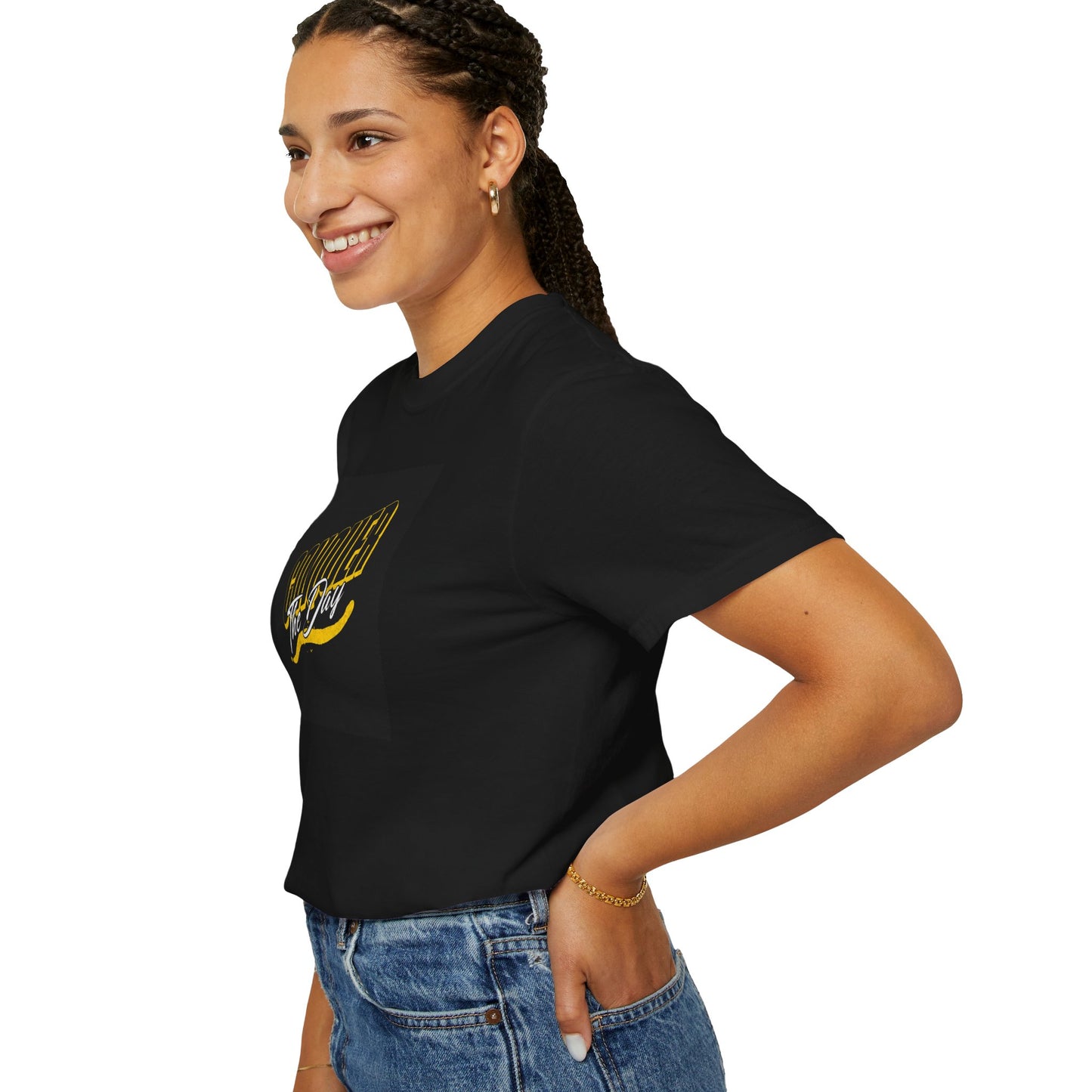 "Conquer the Day" Motivational Unisex Garment-T-Shirt - Bold Theory