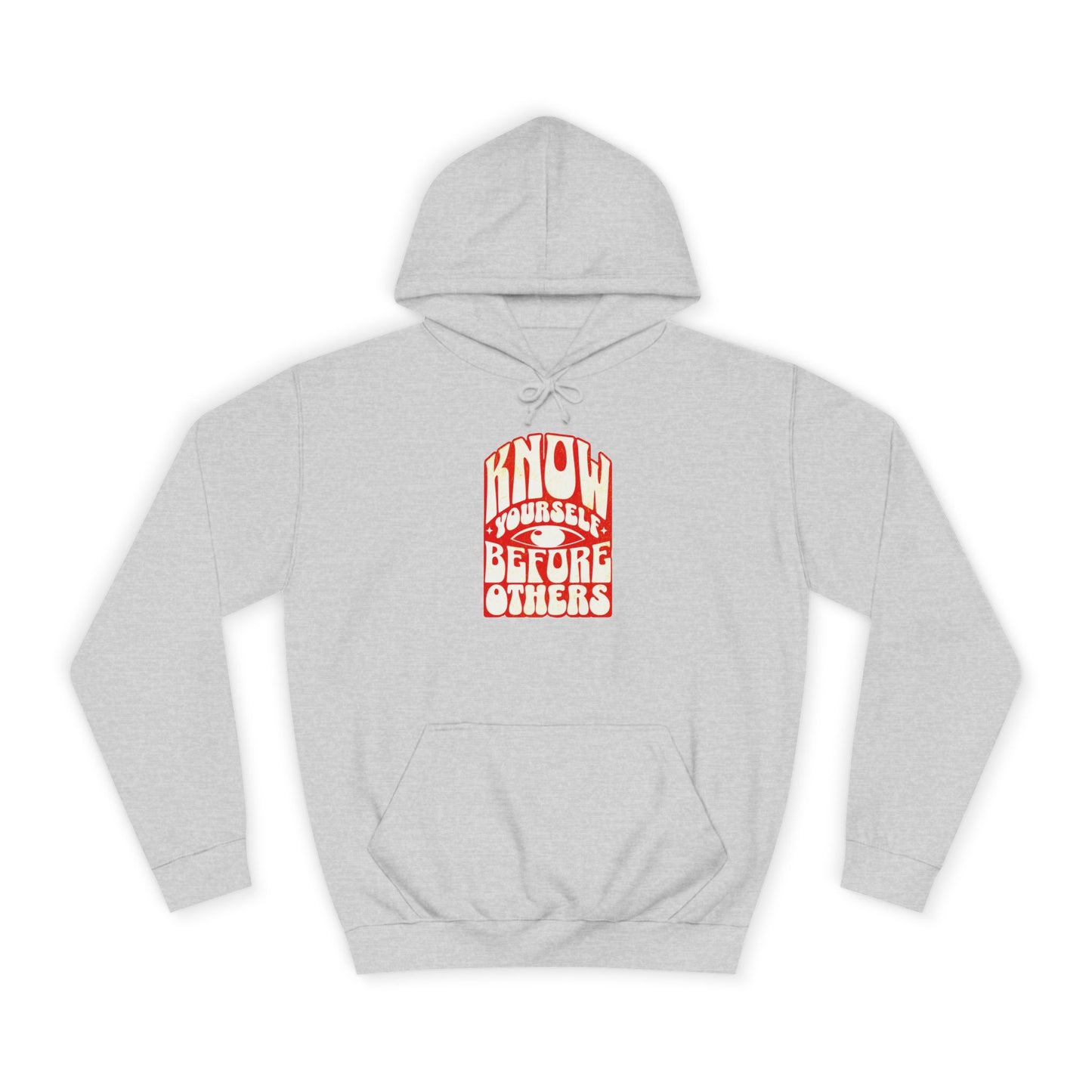 Know Yourself Unisex College Hoodie