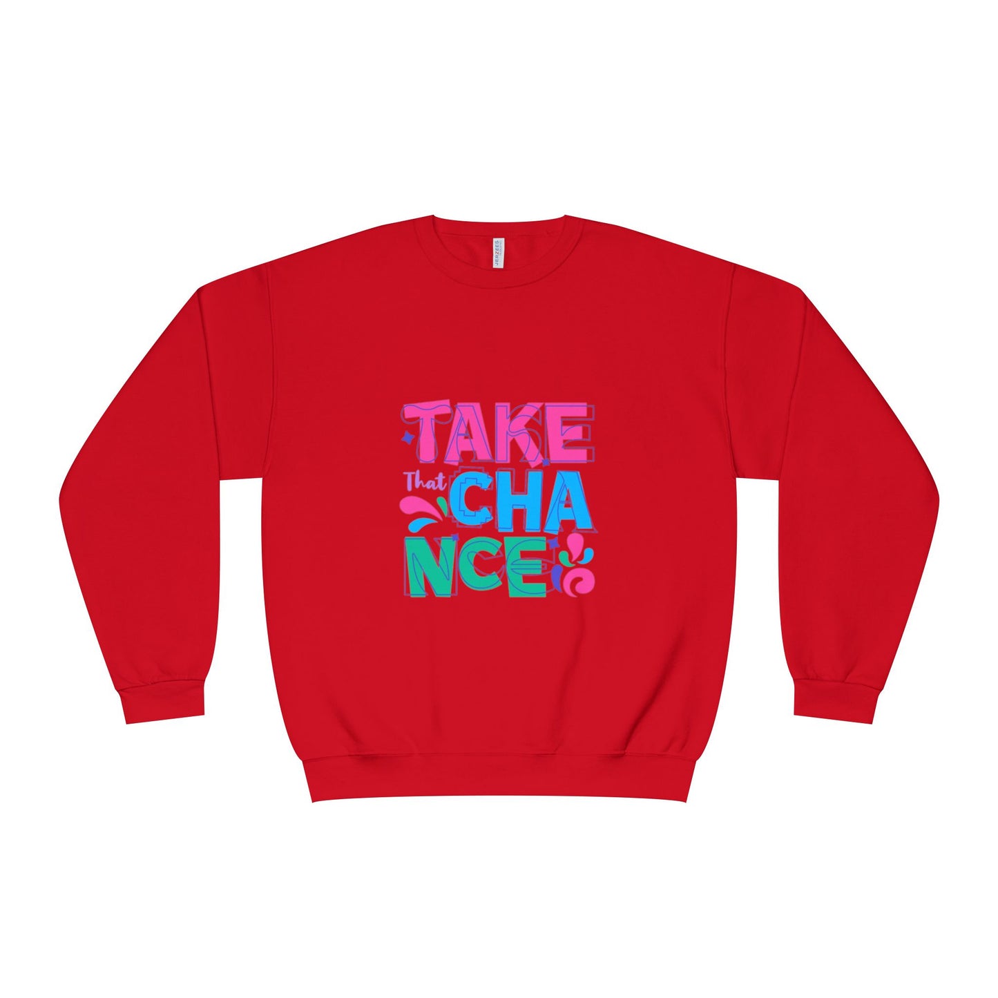 Take a Chance Design Unisex Crewneck Sweatshirt