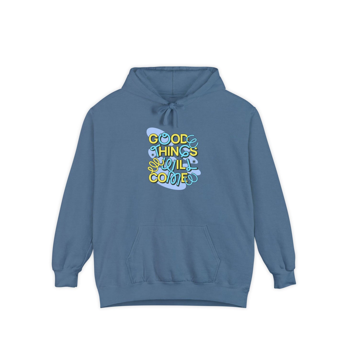 Good Things Unisex Garment-Dyed Hoodie
