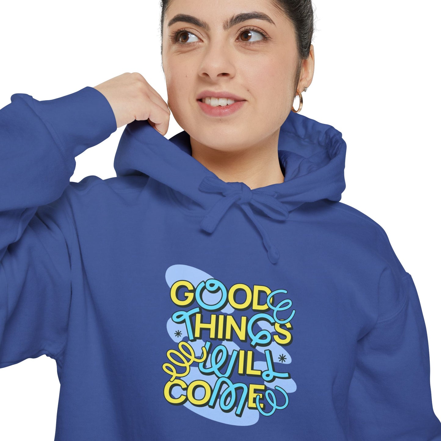 Good Things Unisex Garment-Dyed Hoodie