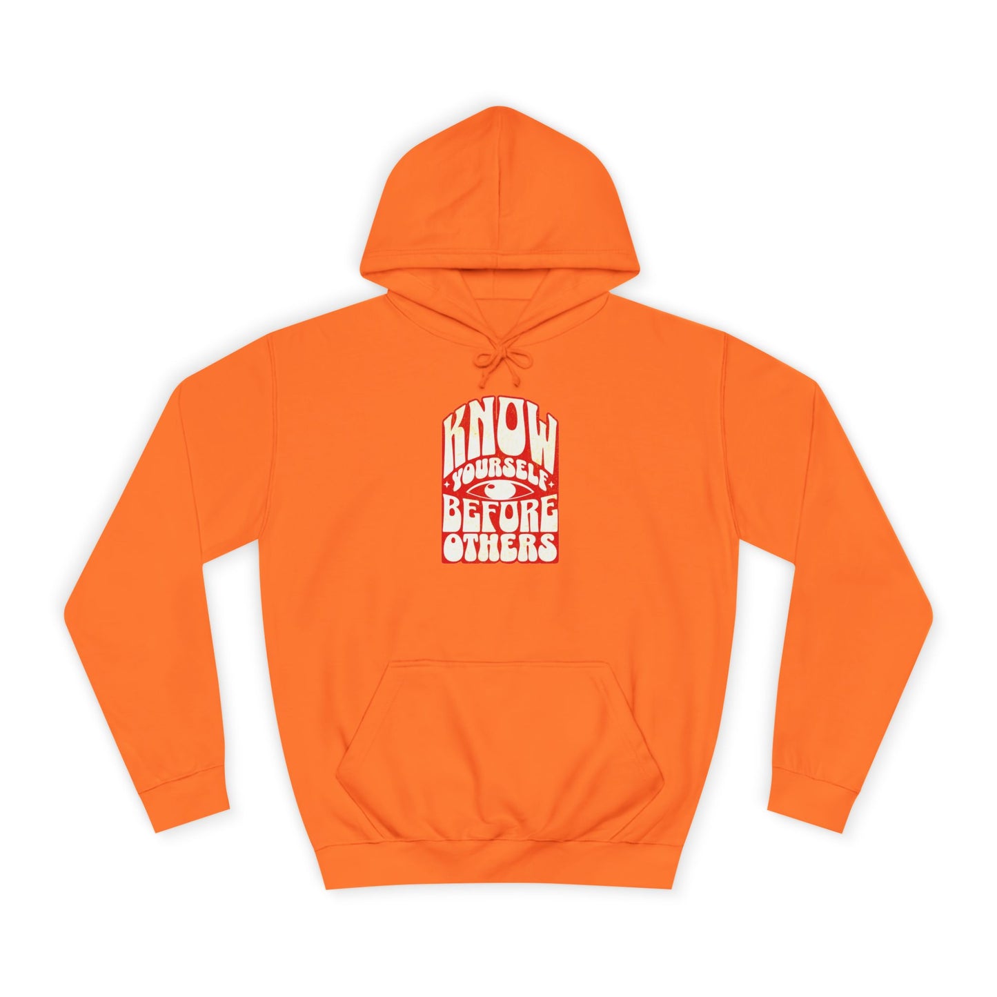 Know Yourself Unisex College Hoodie