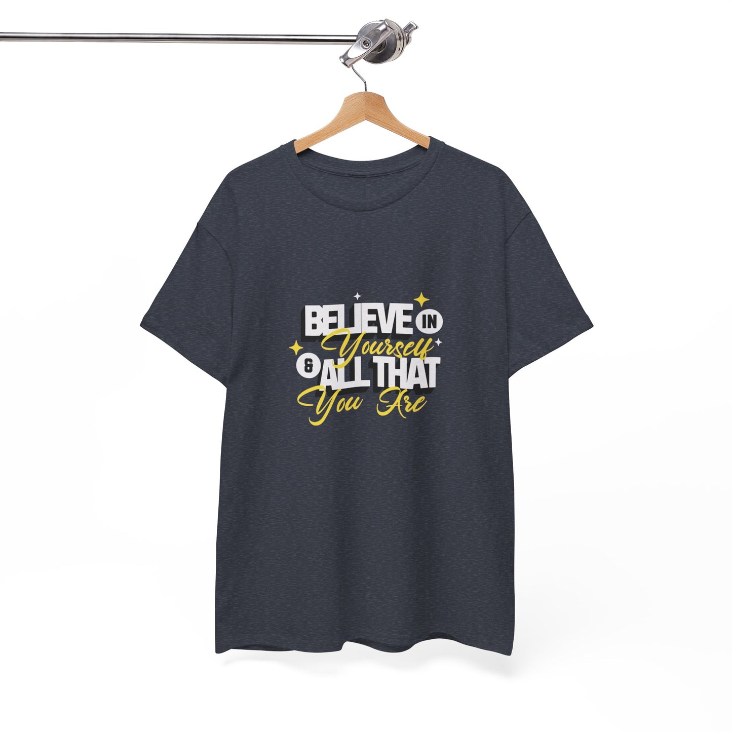 "Believe in Yourself" Unisex Heavy Cotton Tee