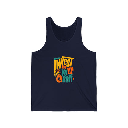 Invest in Yourself Unisex Jersey Tank