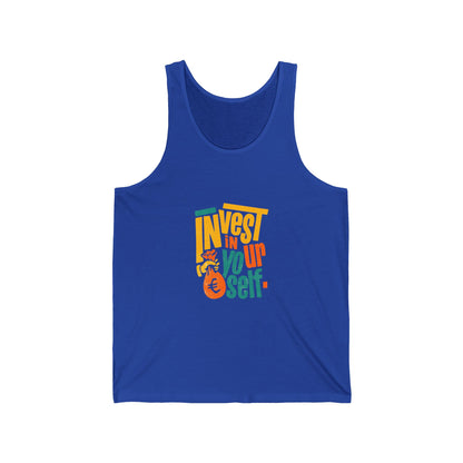 Invest in Yourself Unisex Jersey Tank