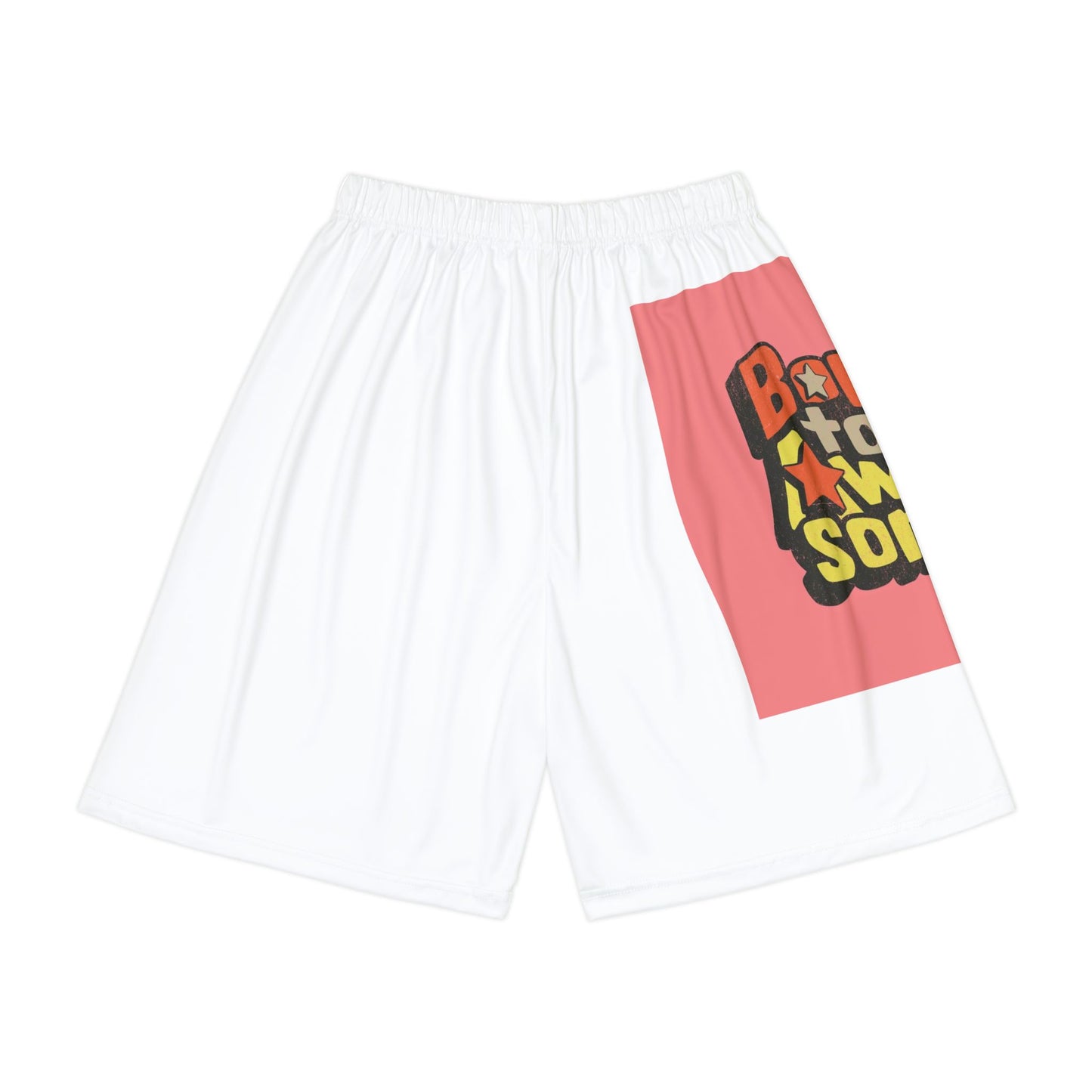 "Born To Be Awesome" Men’s Sports Shorts - Bold Theory