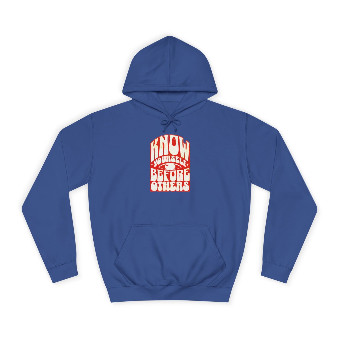 Know Yourself Unisex College Hoodie