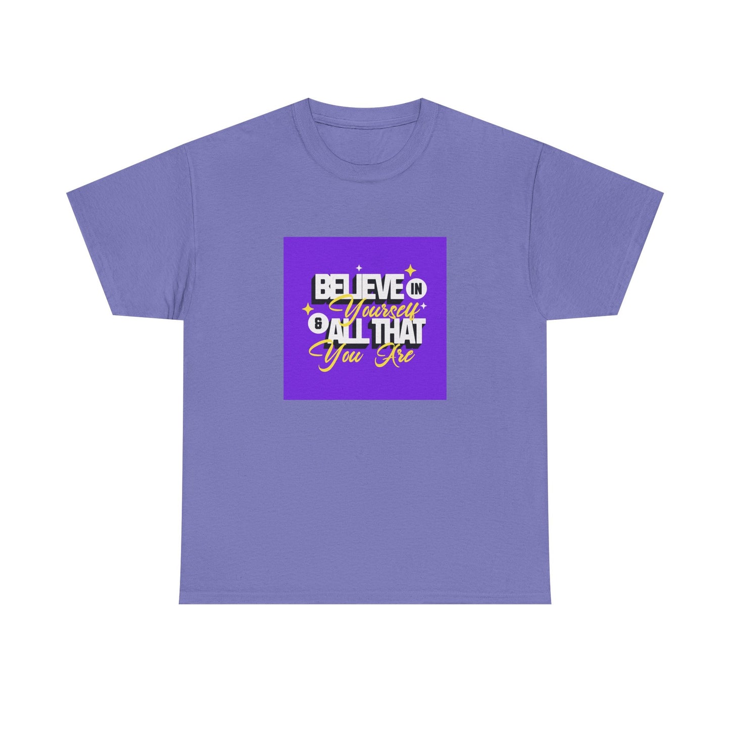 "Believe in Yourself" Unisex Heavy Cotton Tee