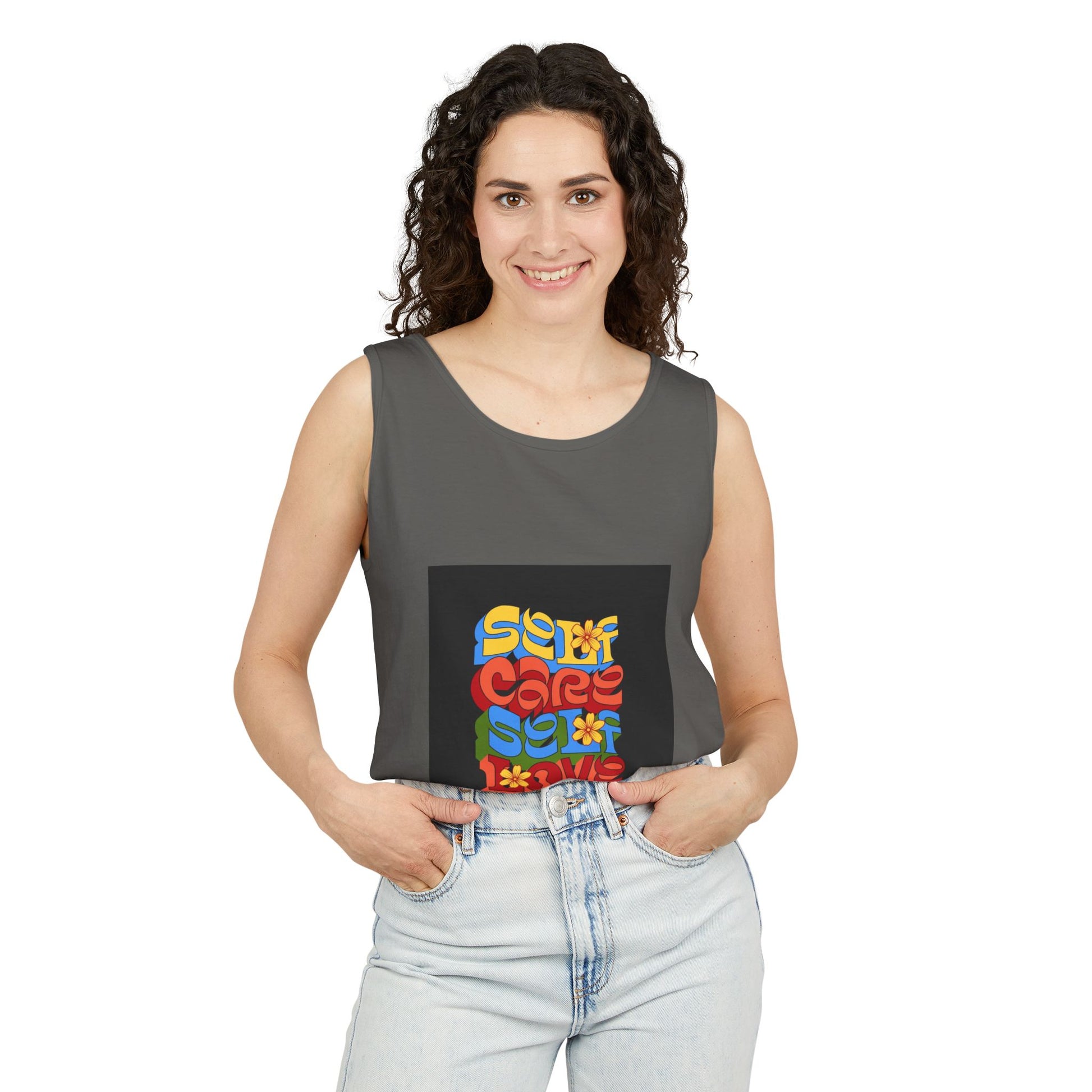 Self Care Unisex Tank Top