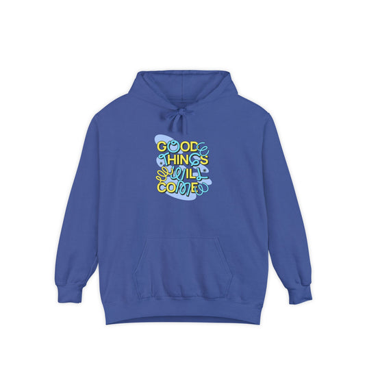 Good Things Unisex Garment-Dyed Hoodie