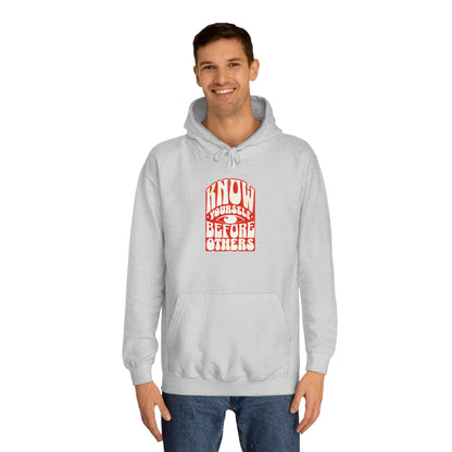 Know Yourself Unisex College Hoodie