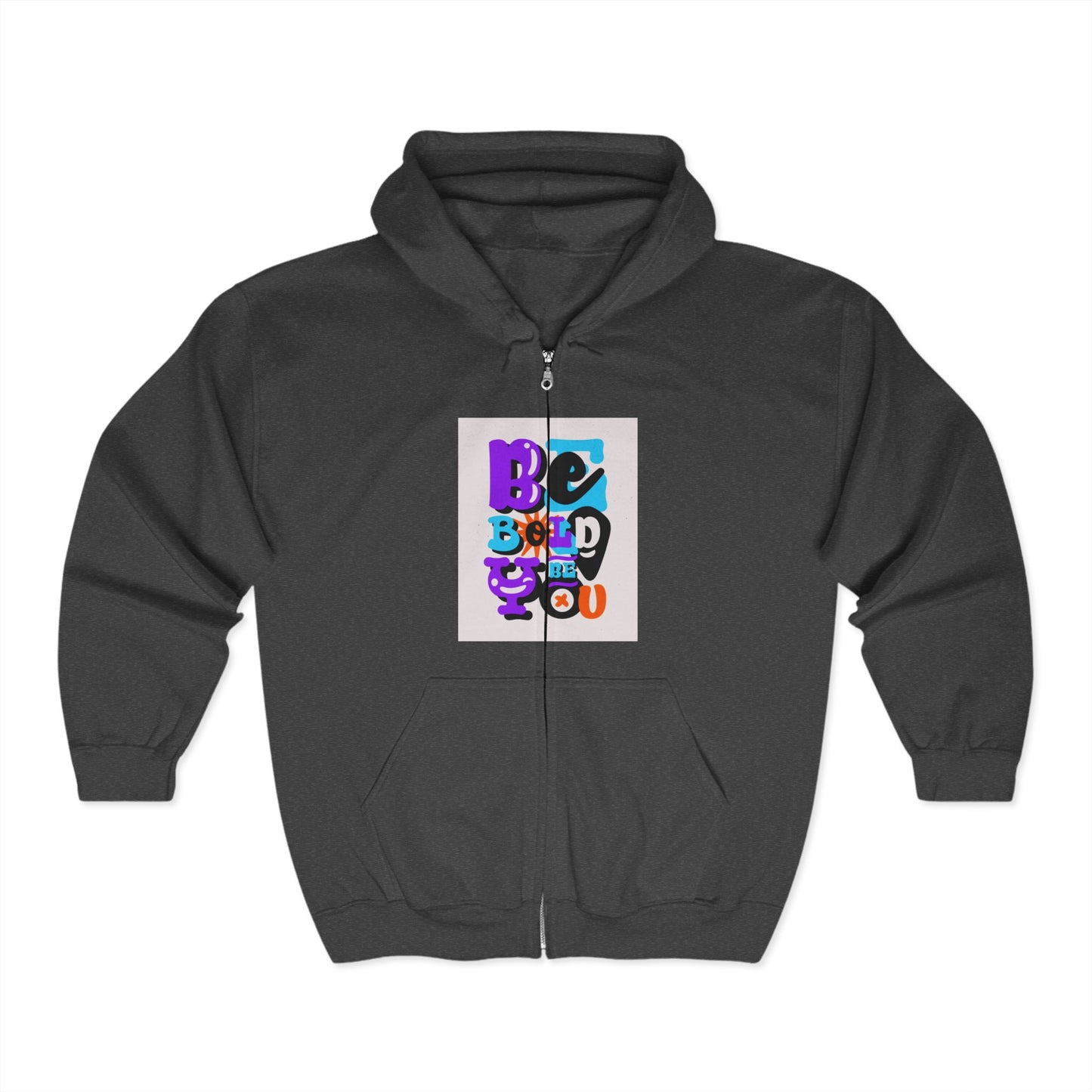 "Boldly You" Unisex Zip Hoodie