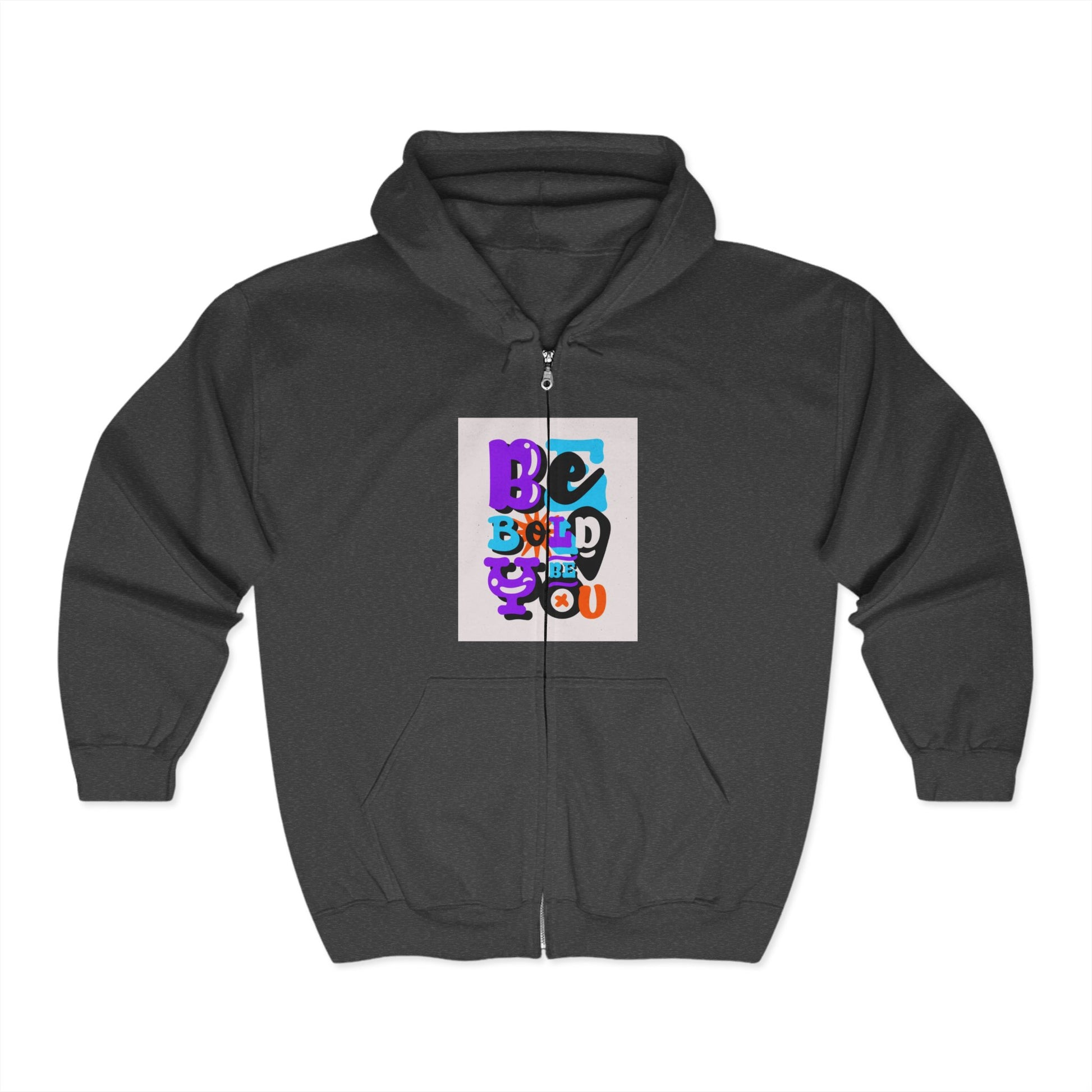 "Boldly You" Unisex Zip Hoodie