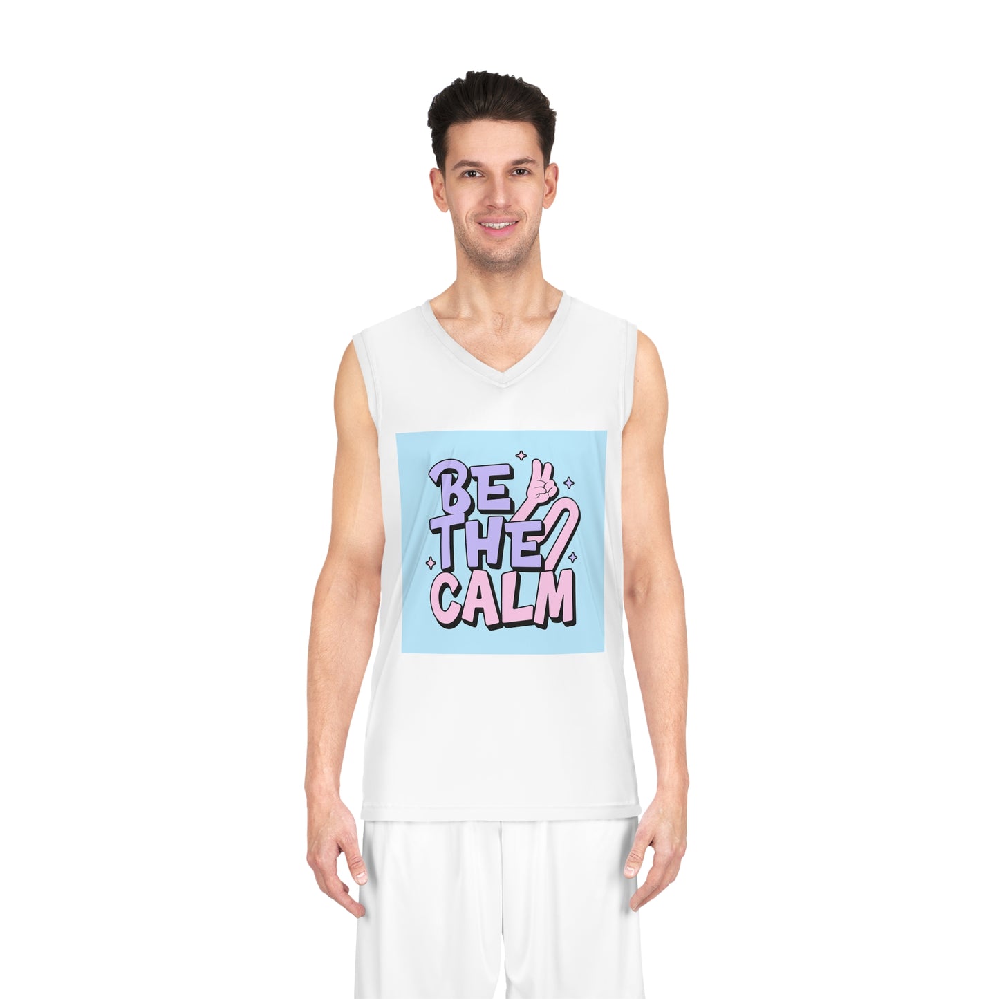 “Be The Calm” Basketball Jersey