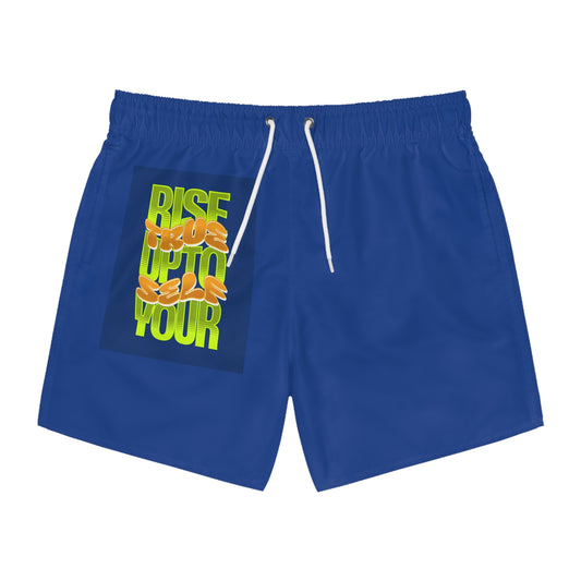 Rise Up Men's Beach Shorts - Bold Theory